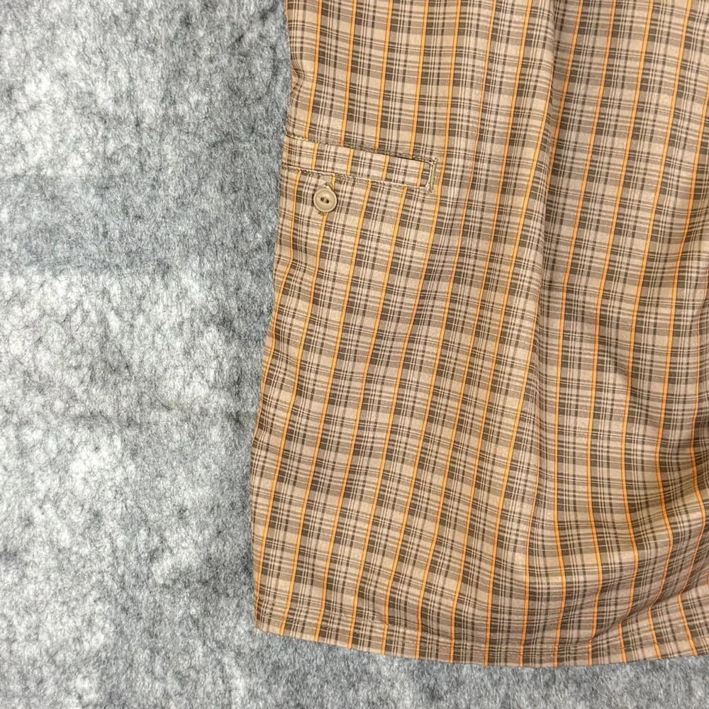 North Face Shorts Mens 38 Plaid Chino Shorts Lightweight Quick Dry Pockets